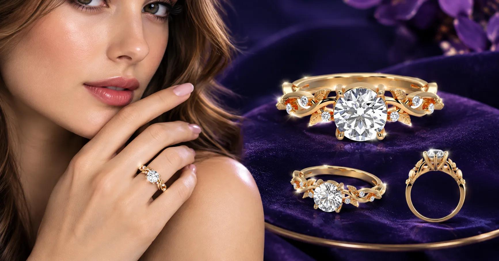 2 CT Wedding Ring Looks Dominating Bridal Season Right Now